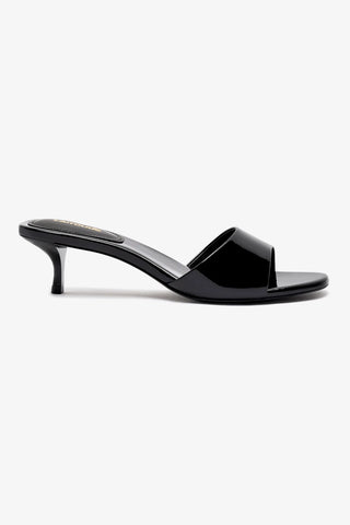 Greta Mule In Black Patent Leather