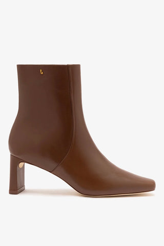 Alexis Boot Burnt Umber Leather Boot Larroudé