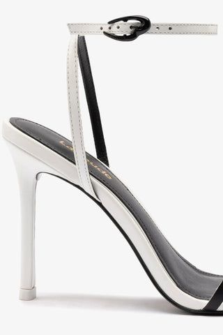 Vesper Sandal In White Leather