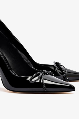 Linda Pump In Black Patent Leather