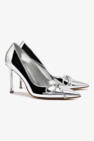 Linda Pump In Silver Specchio