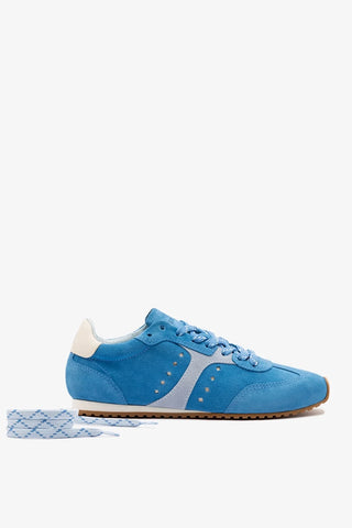 Stella New Sneaker Azure Suede Sneaker Larroudé