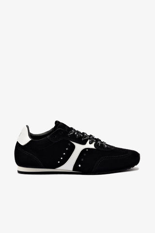 Stella Sneaker In Black Suede