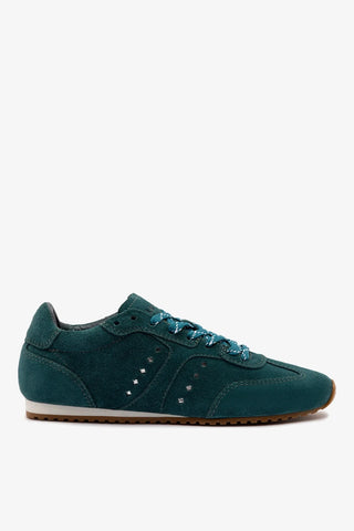 Stella Sneaker Deep Sea Suede Sneaker Larroudé