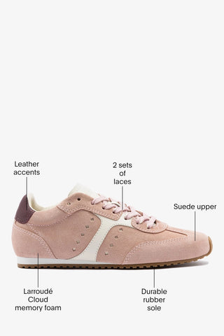 Stella Sneaker Tulip Suede Sneaker Larroudé