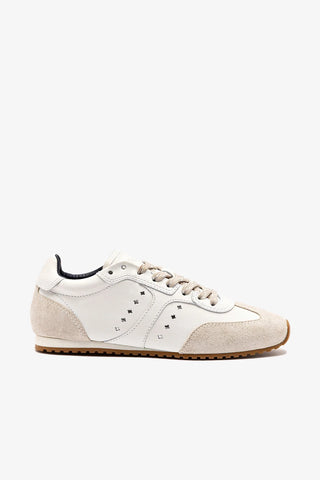Stella Sneaker In White Leather
