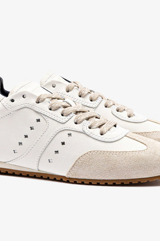 Stella Sneaker In White Leather