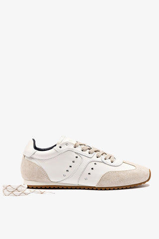 Stella Sneaker In White Leather