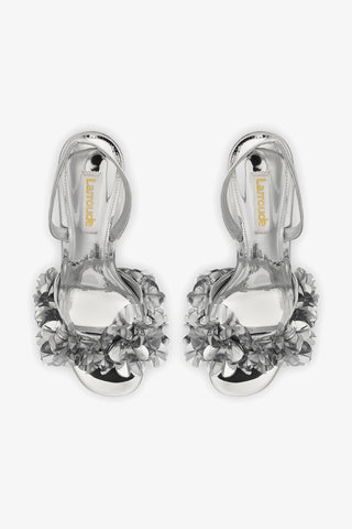 Sandalia Morgan En Plata Specchio