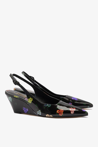 Larroudé x Libertine Loulou In Antique Primrose Pump Larroudé x Libertine