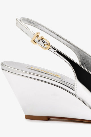 Loulou Pump In Silver Specchio