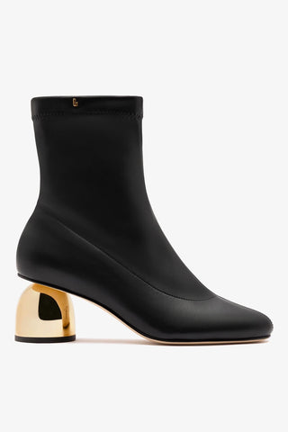 Dew Drop Boot Black Stretch Boot Larroudé