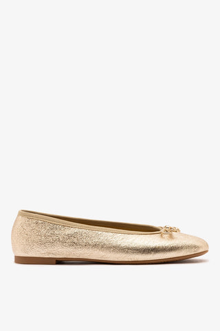 Pavlova Ballet Flat Platina Leather