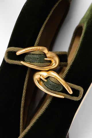 Verona Ballet Flat Bosco Velvet