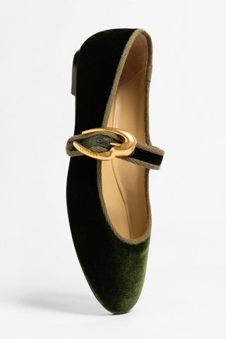 Verona Ballet Flat Bosco Velvet