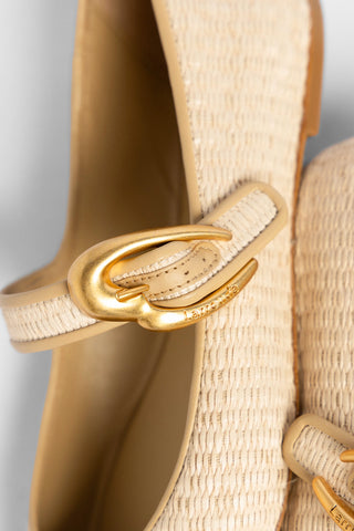 Verona Ballet Flat Natural Raffia Ballet Flat Larroude
