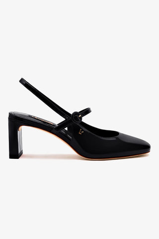 Georgina Pump In Black Patent Leather