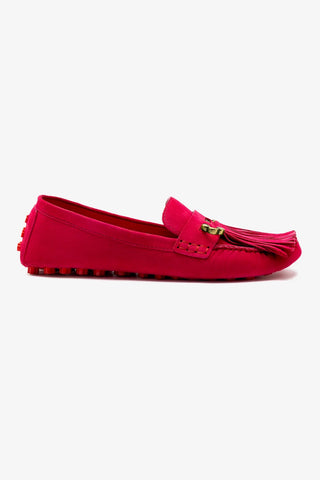 Joy Mocassin In Pink Suede