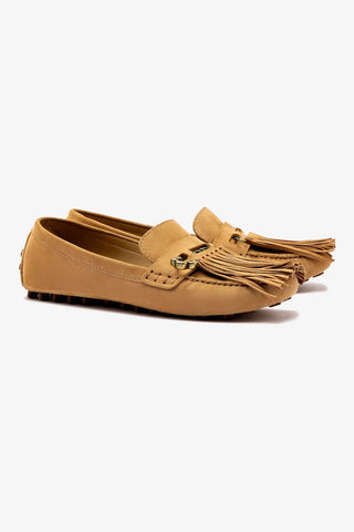 Joy Mocassin In Peanut Suede