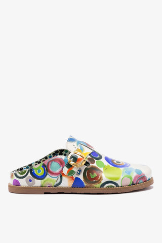 Larroudé x Libertine Milan Clog In JH Gouache
