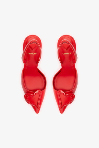 Amore Pump In Scarlet Leather