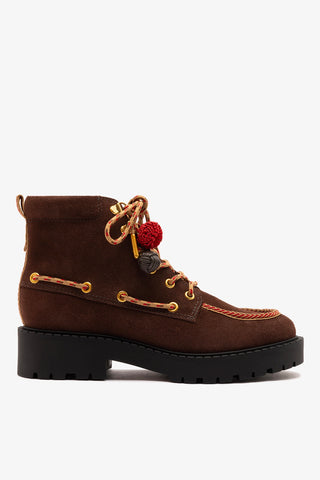Cyprus Boot Brown Suede