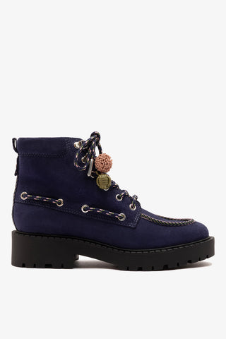 Cyprus Boot Indigo Suede