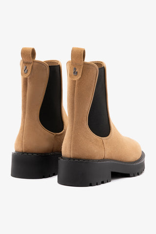 Sancha Boot In Peanut Suede