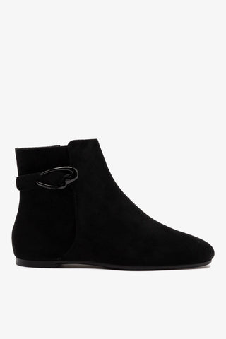 Mini Verona Boot In Black Suede