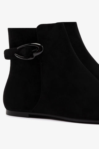 Mini Verona Boot In Black Suede