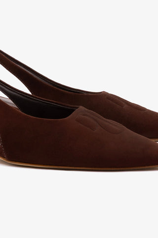 Kaitlan LL Low Pump In Brown Suede