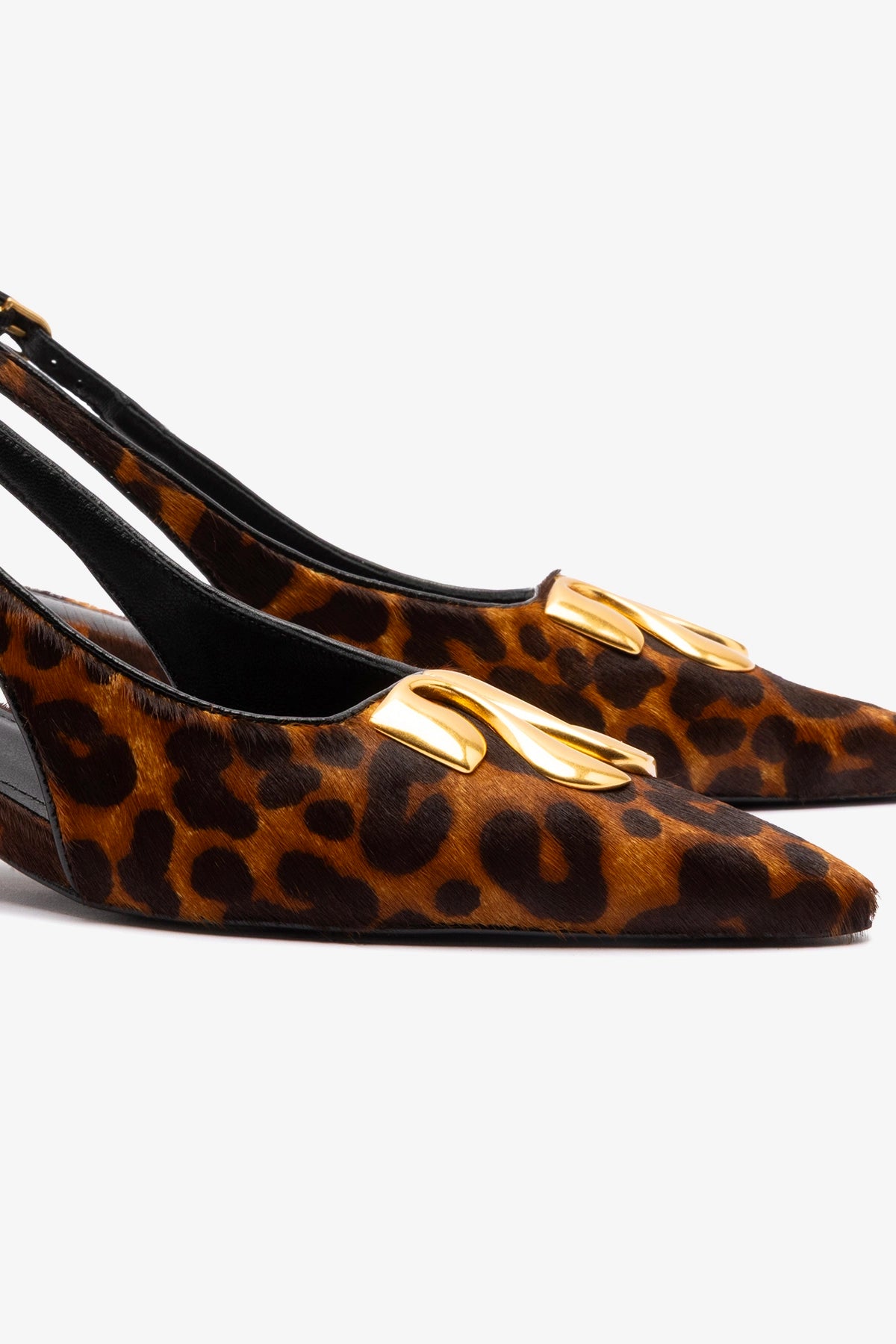 ●LOTONE & J-DOG Kaitlan LL Low Pump In Leopard Print Calf Hair – Larroude