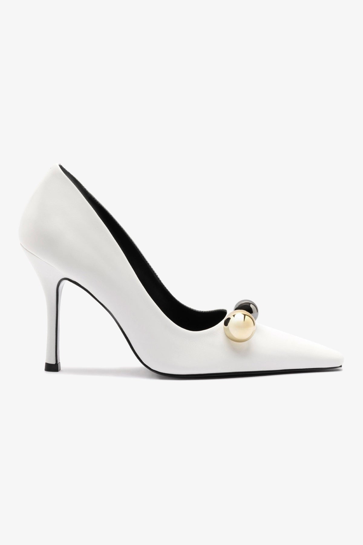 Larroudé x CPPXO Pump In White Leather – Larroude Larroudé x CPPXO Pump In White Leather – Larroude