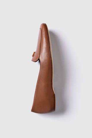 Larroudé x CPPXO Loafer In Caramel Leather