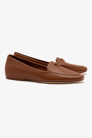 Larroudé x CPPXO Loafer In Caramel Leather