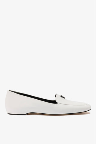 Larroudé x CPPXO Loafer In White Leather