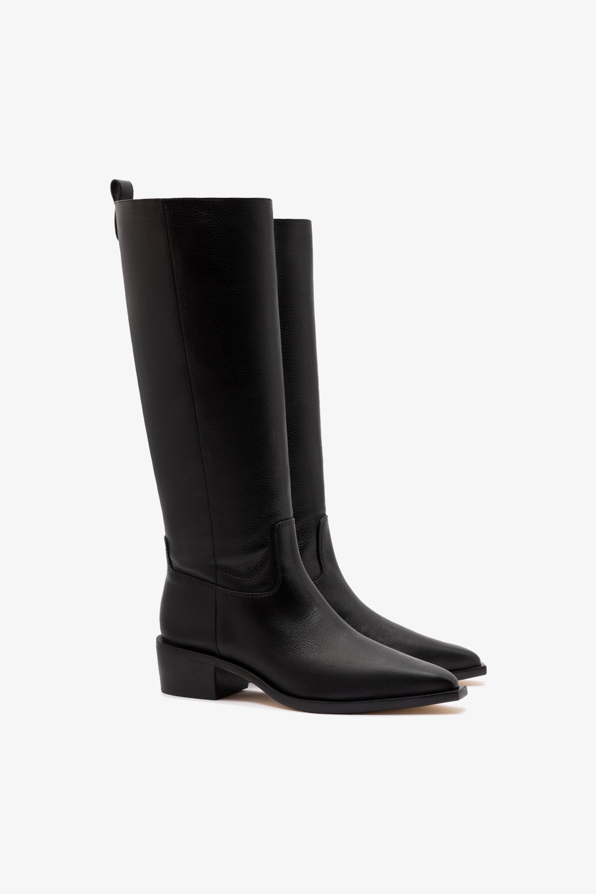 Florencia Boot In Black Leather