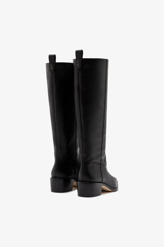 Florencia Boot In Black Leather