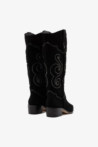 Paloma Boot In Black Suede