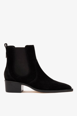 Valentina Boot Black Suede