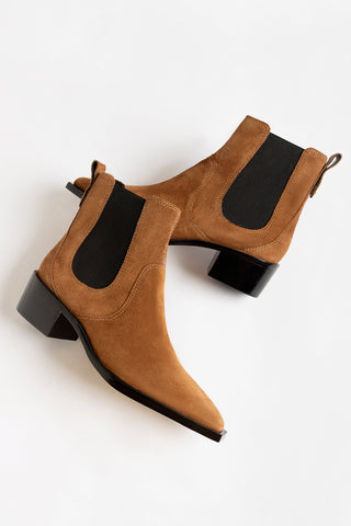 Valentina Boot Burnt Umber Suede