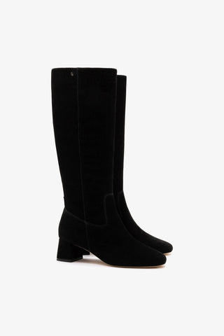 Edie Boot In Black Suede