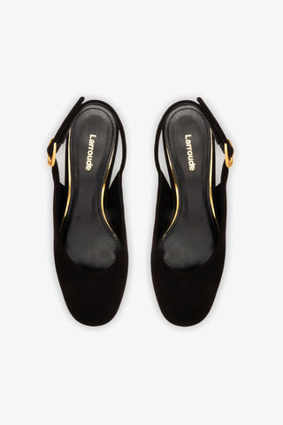 Ariana Low In Black Leather