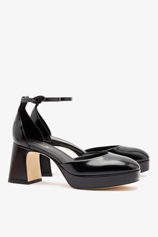 Ari Verona Low Pump In Black Box Leather