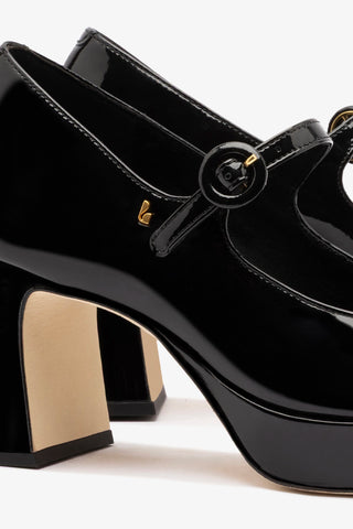 Blair Platform In Black Patent Leather