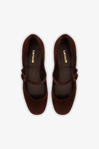 Blair Platform In Brown Leather