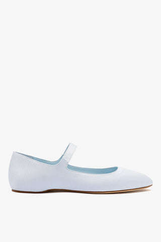 Larroudé by Nicolò B. Maria Ballet Flat In Maya Satin
