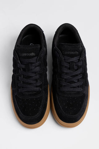 George Sneaker Black Suede Sneaker Larroudé