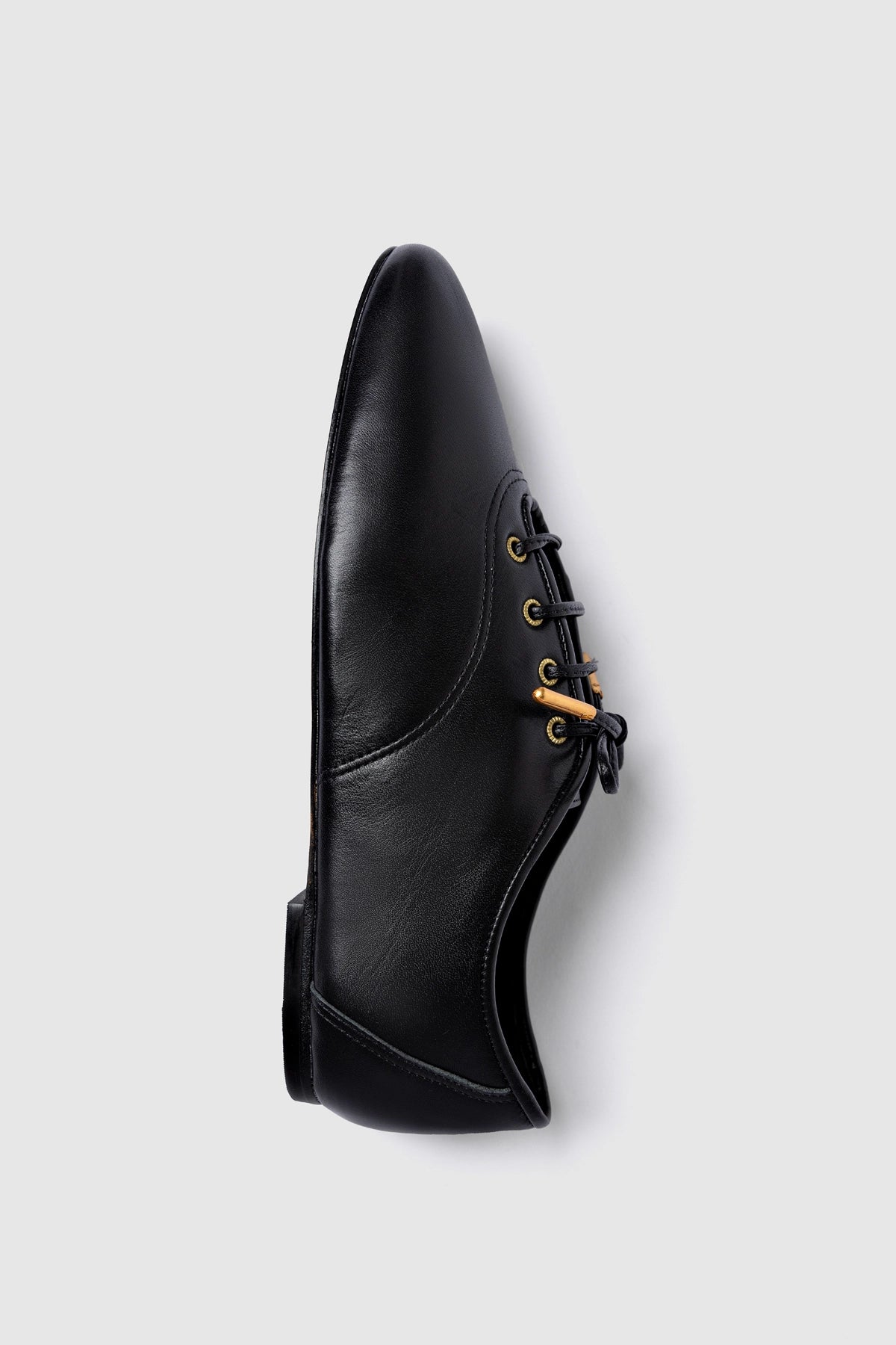 Liza Sneaker In Black Leather - Sneakers - Larroud Larroude Liza Sneaker In Black Leather - Sneakers - Larroud Larroude