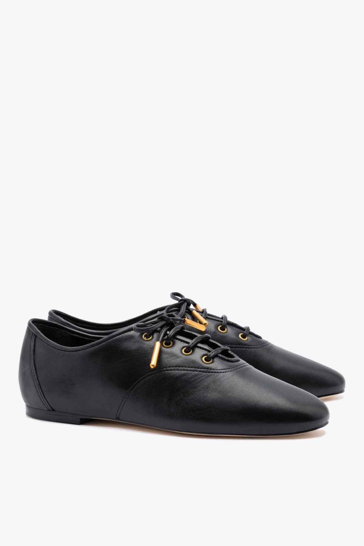 Liza Sneaker In Black Leather - Sneakers - Larroudé – Larroude Liza Sneaker In Black Leather - Sneakers - Larroudé – Larroude